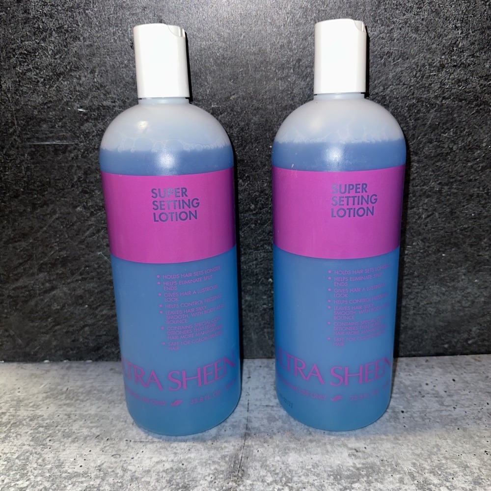 2 - NEW Ultra Sheen - Super Setting Lotion - 33.8 oz
